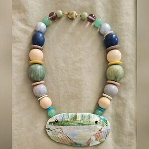 Artisan Pottery Necklace